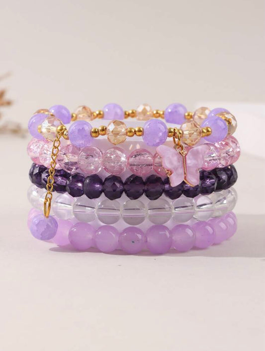 Amethyst Crystal Bracelets